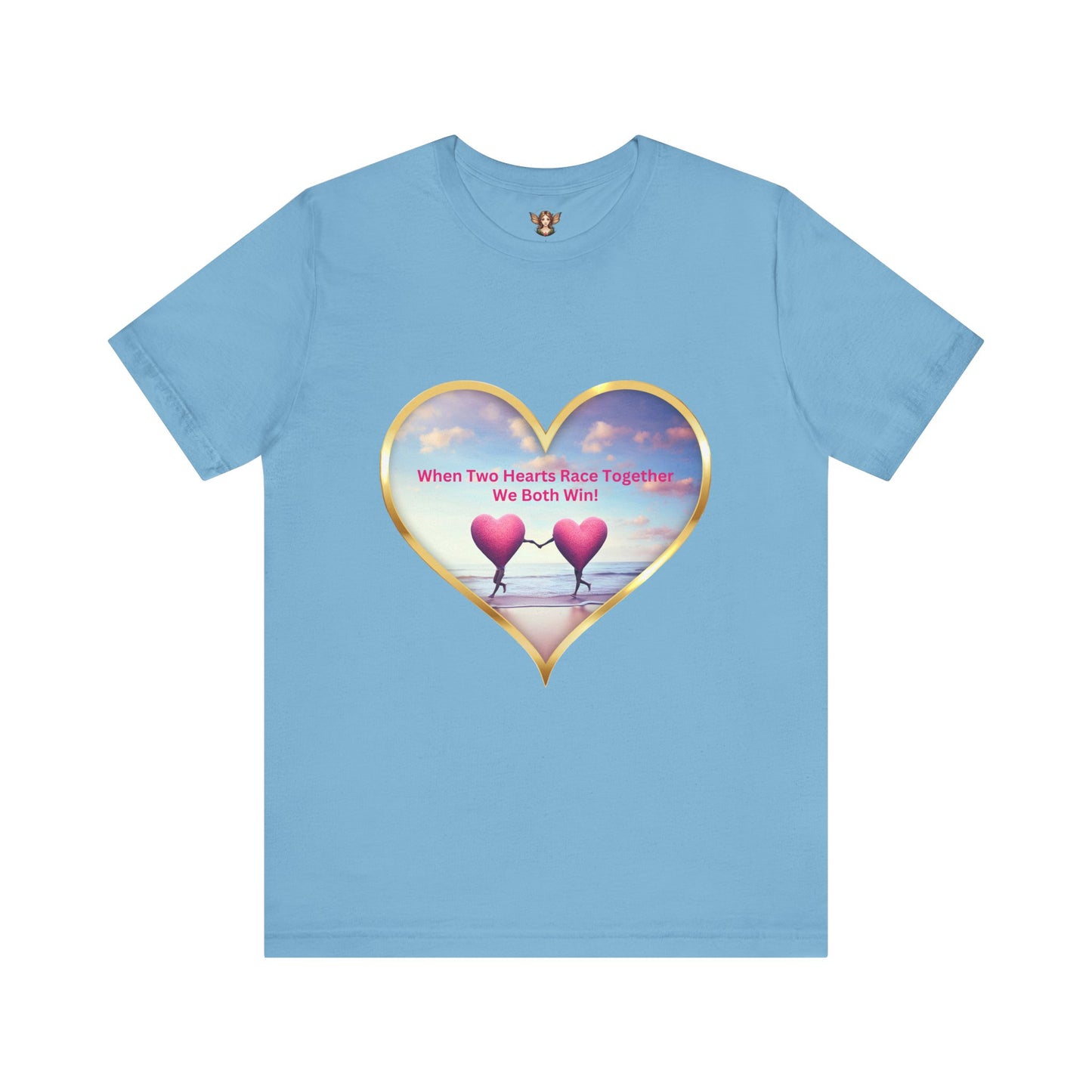 Short Sleeve Tee - Cute Whimsical Love Quote Design