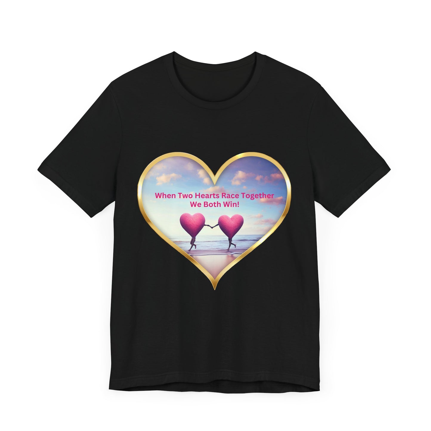 Short Sleeve Tee - Cute Whimsical Love Quote Design