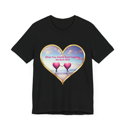 Short Sleeve Tee - Cute Whimsical Love Quote Design