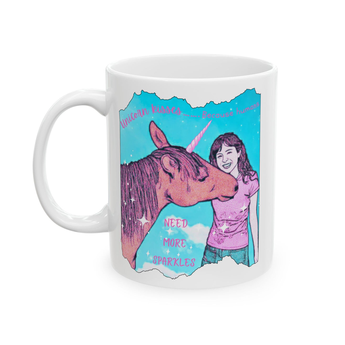 Mug-Whimsical Unicorn Kisses