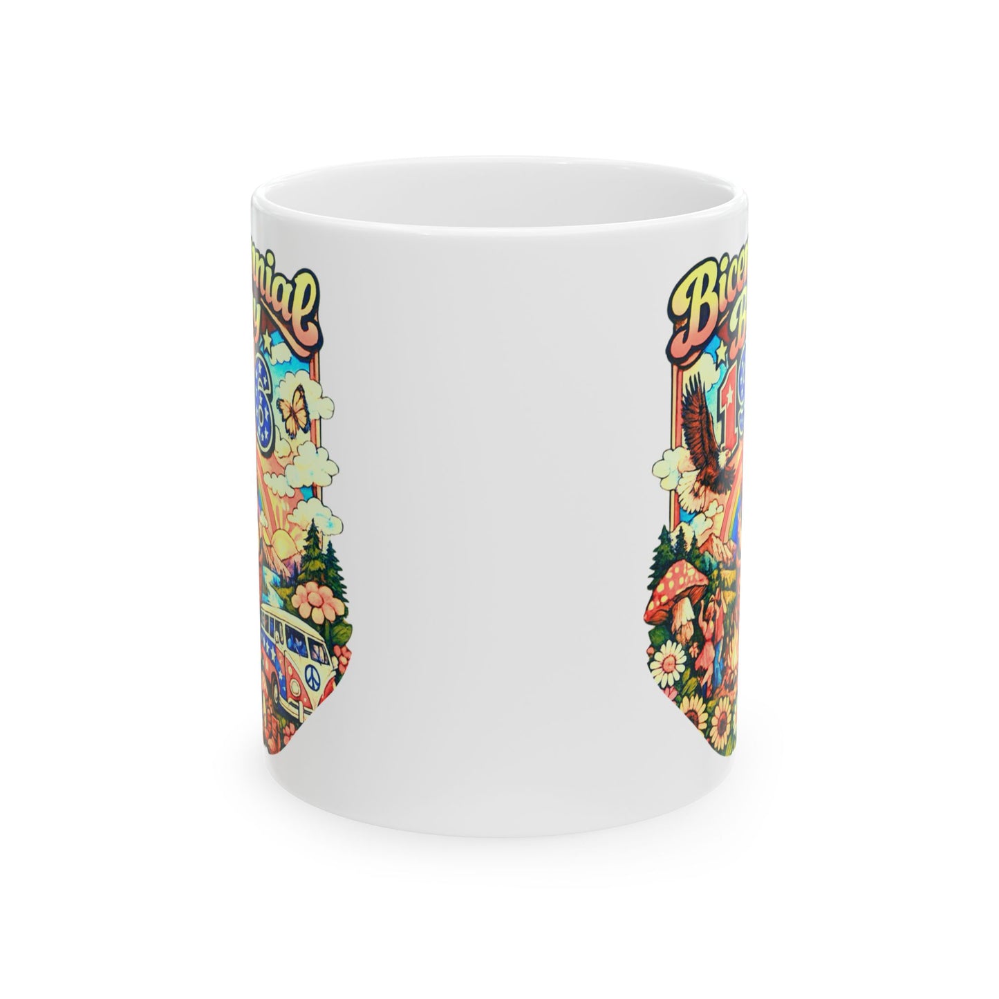 Ceramic Mug- Bicentennial Birthday Design
