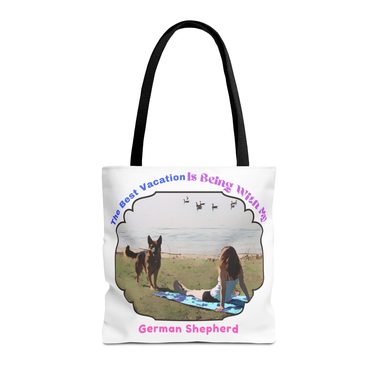 German Shepherd Lover Vacation - Tote Bag