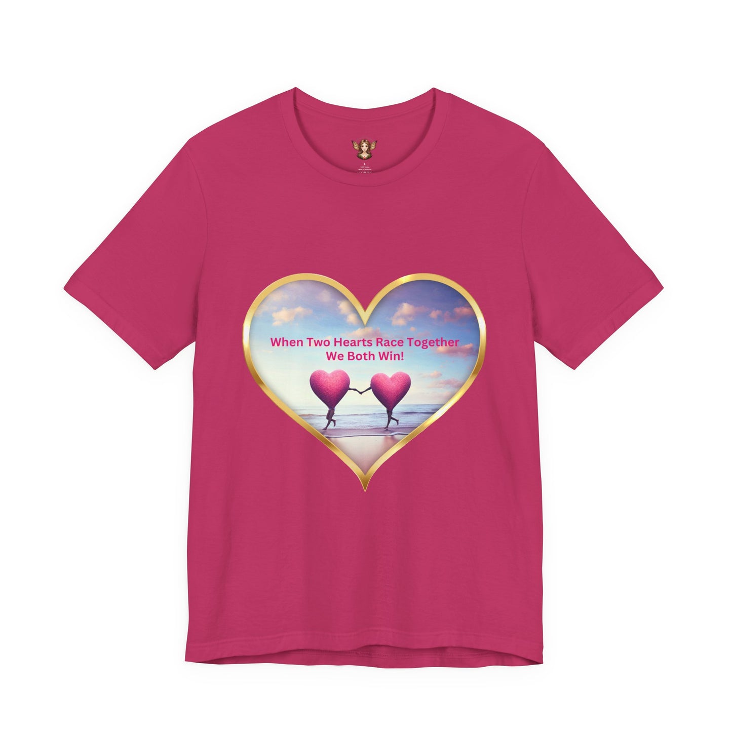 Short Sleeve Tee - Cute Whimsical Love Quote Design