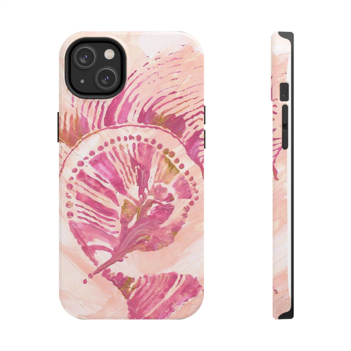 Pastel Colored Seashell Original Art - Cell Phone Case
