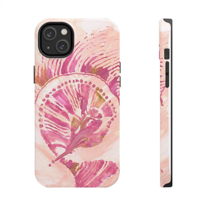 Pastel Colored Seashell Original Art - Cell Phone Case
