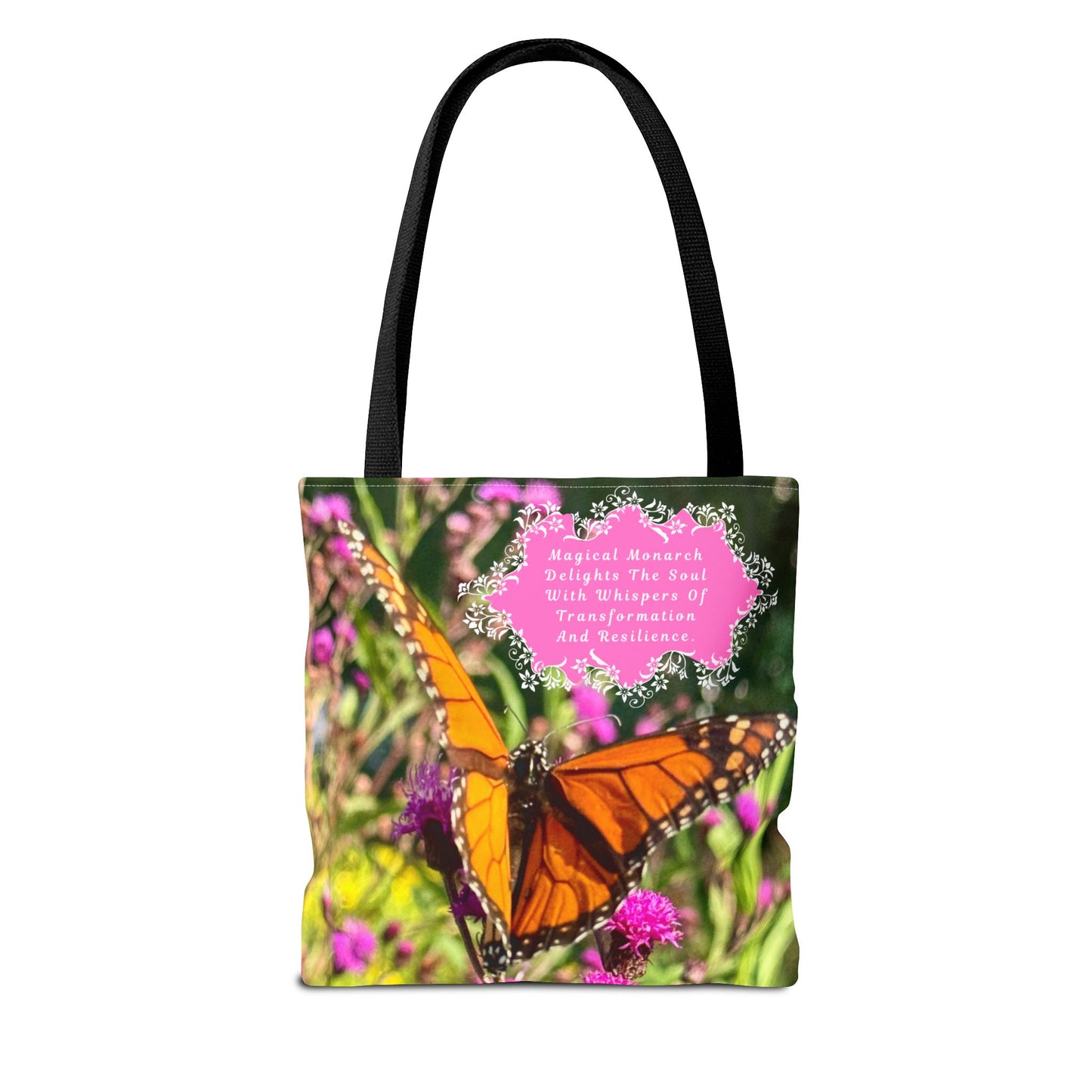 Monarch Butterfly Tote Bag - Transformation and Resilience