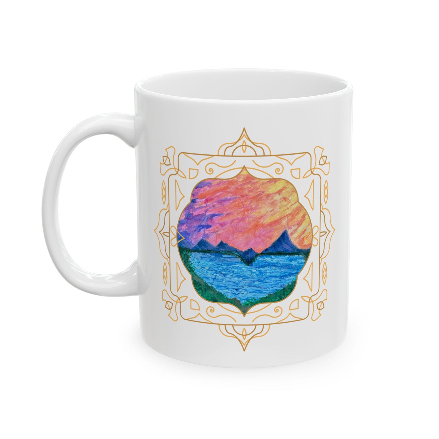 Lovers Mountain Sunrise Mug
