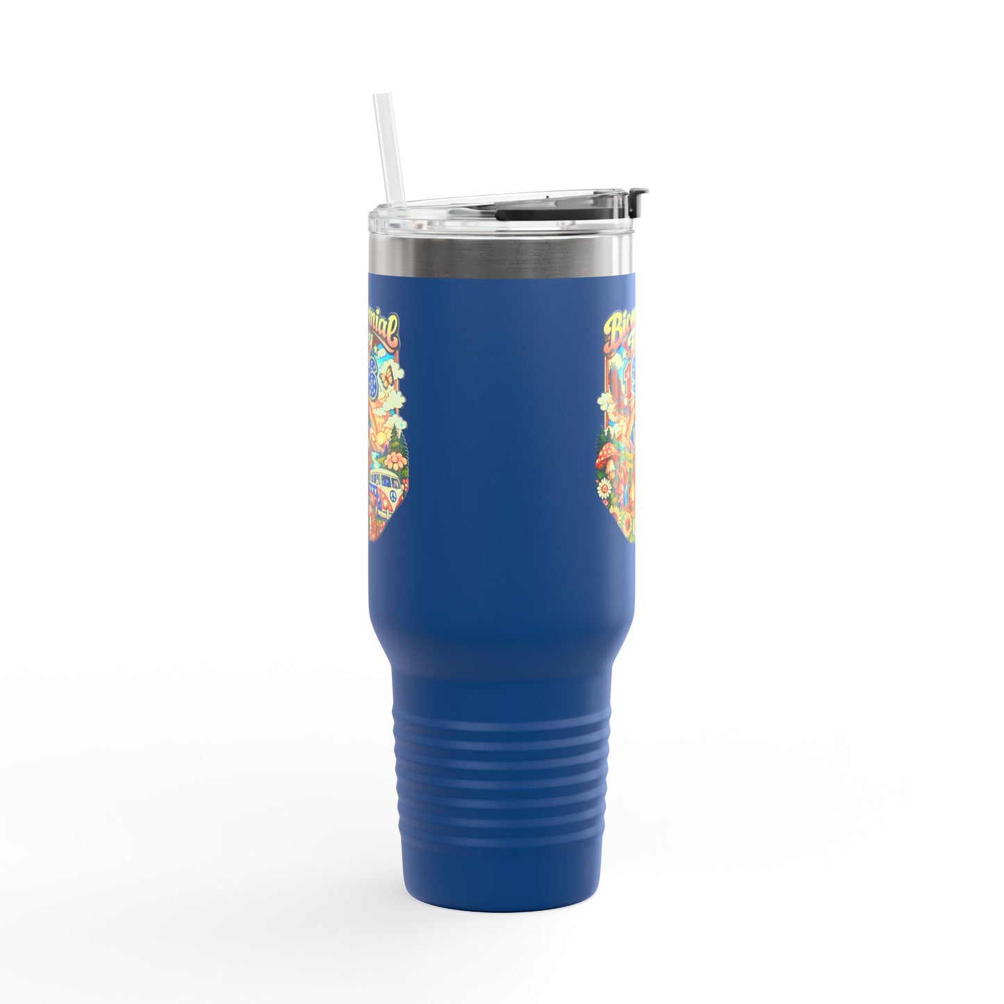 Insulated Travel Mug- Bicentennial Birthday Design