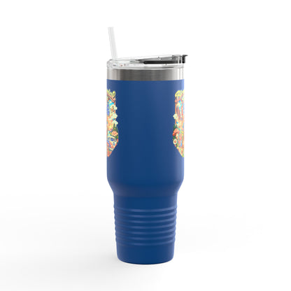 Insulated Travel Mug- Bicentennial Birthday Design