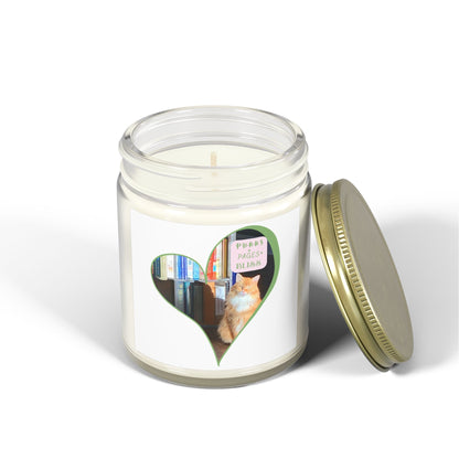 Purrs & Pages Unscented Candle