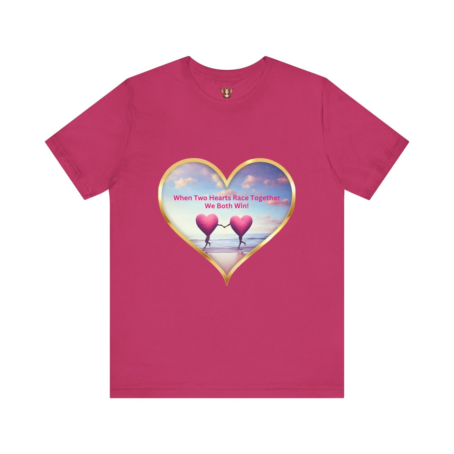 Short Sleeve Tee - Cute Whimsical Love Quote Design
