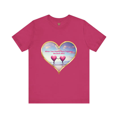Short Sleeve Tee - Cute Whimsical Love Quote Design