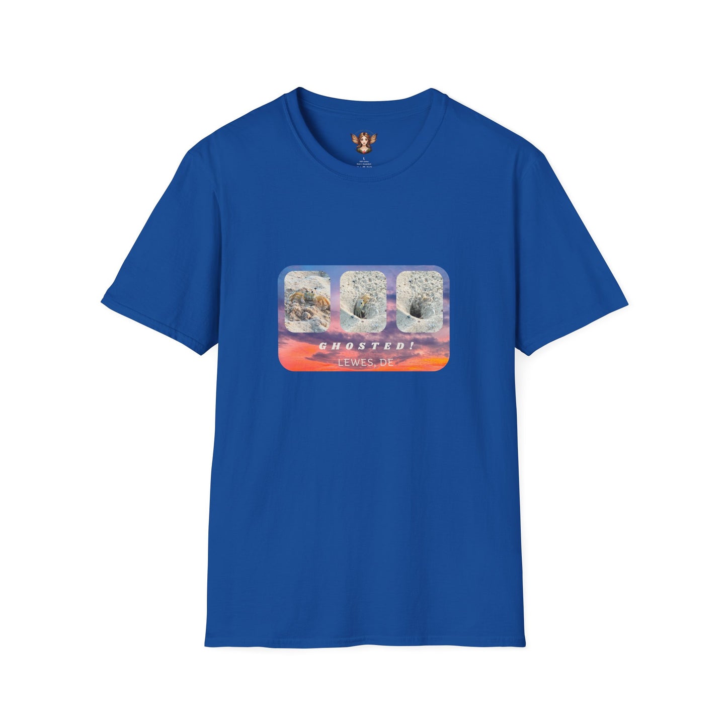 "Ghosted" Unisex T-Shirt - Beachy and Fun Design
