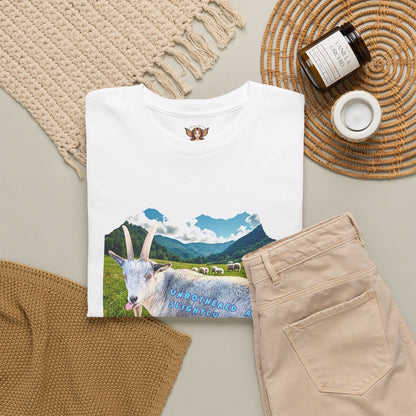 Cute Funny Goat Graphic T-Shirt