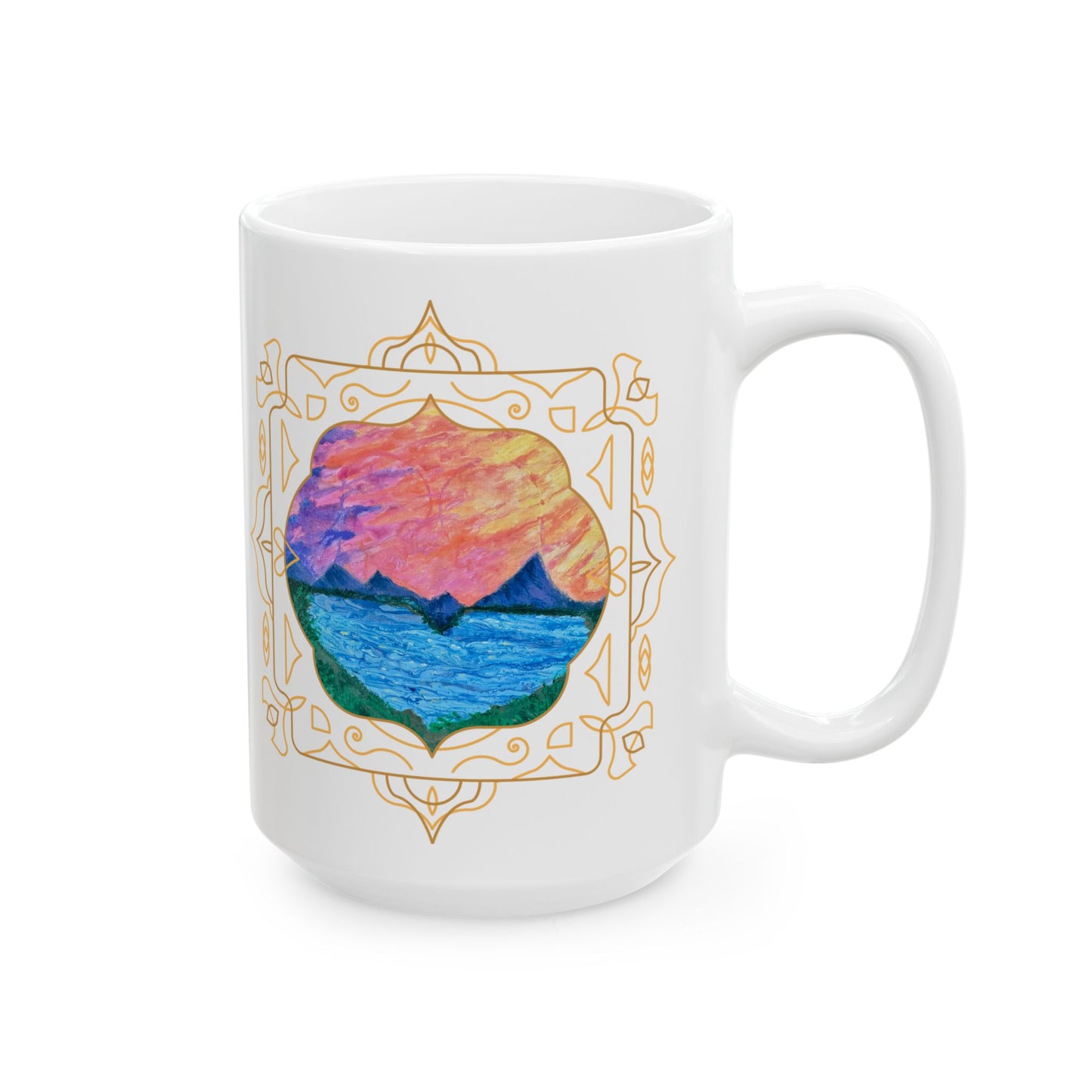 Lovers Mountain Sunrise Mug