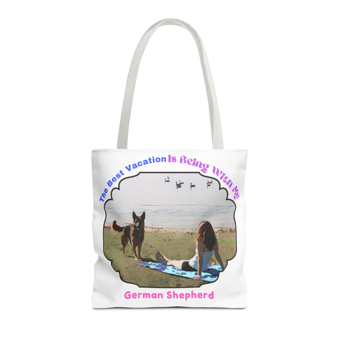 German Shepherd Lover Vacation - Tote Bag