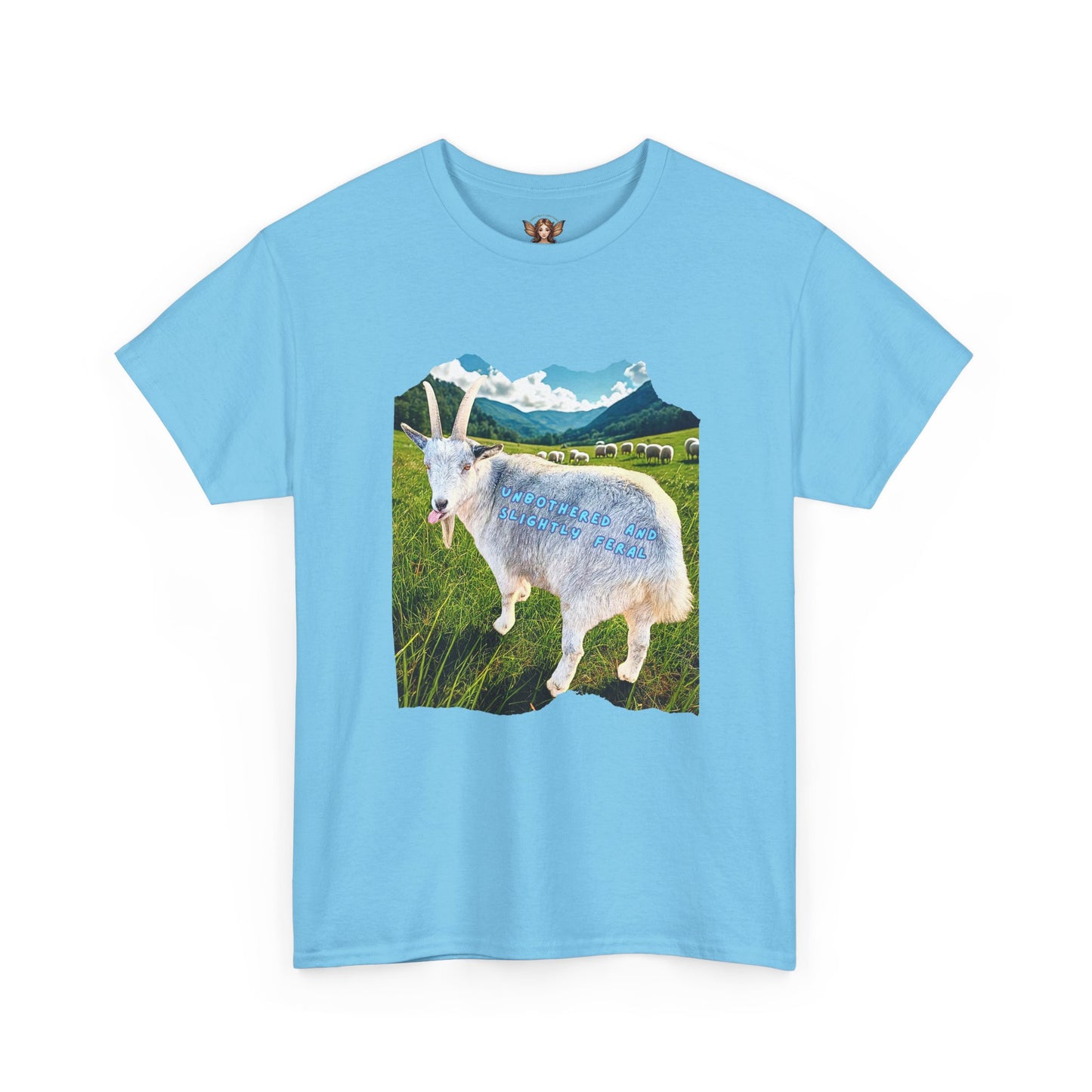 Cute Funny Goat Graphic T-Shirt