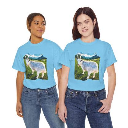 Cute Funny Goat Graphic T-Shirt