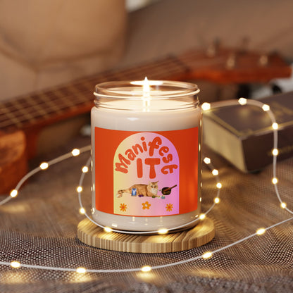 Soy Candle- Cat And Metaphysics Lover