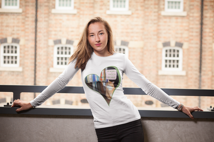 Purrs and Pages Equals Bliss — Cat And Book Lover Long Sleeve Tee