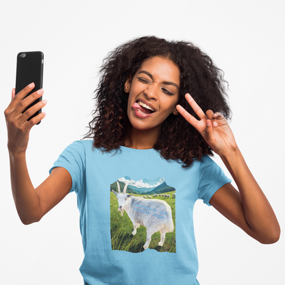 Cute Funny Goat Graphic T-Shirt