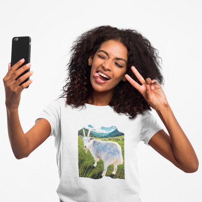 Cute Funny Goat Graphic T-Shirt