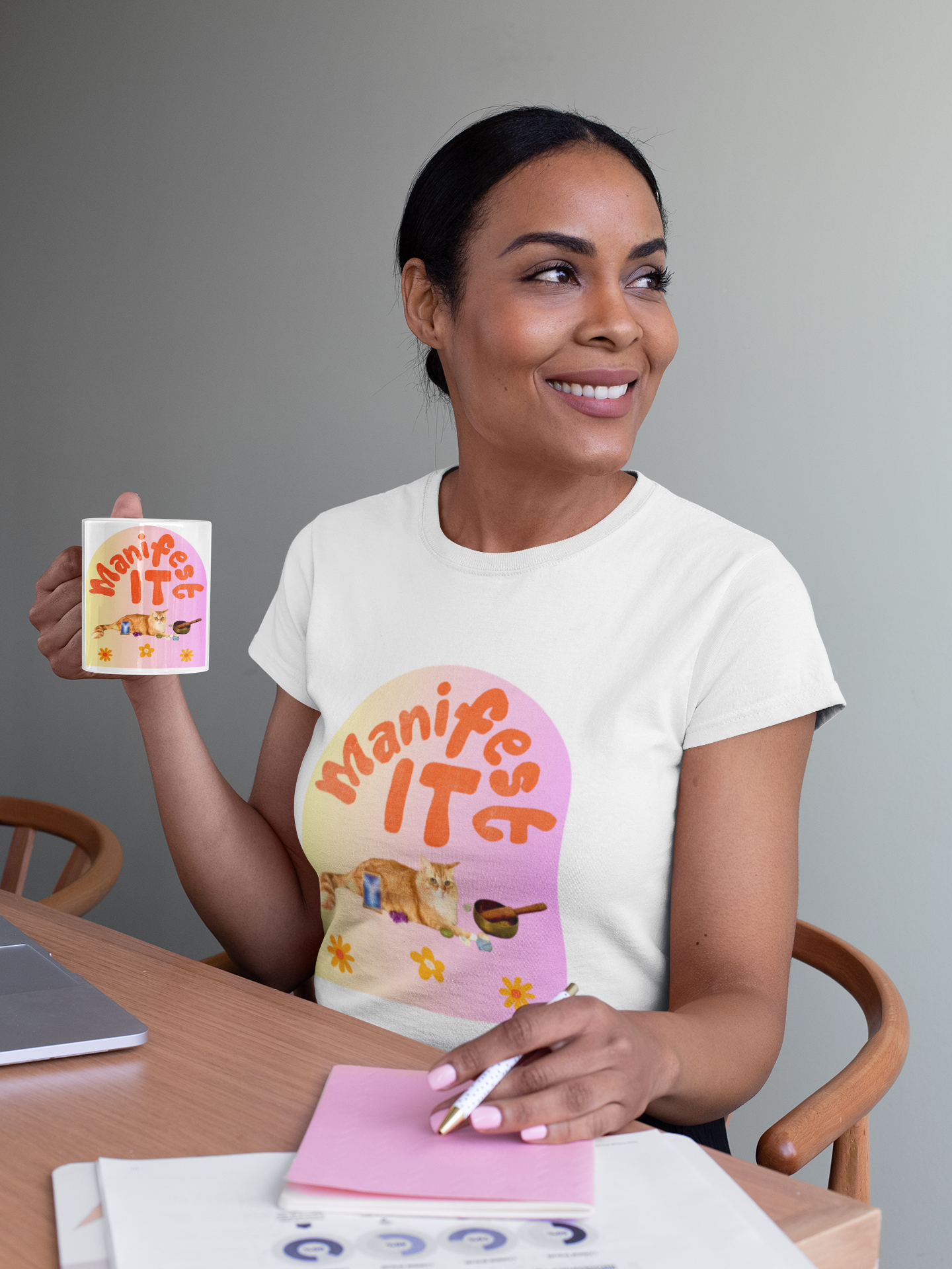 Unisex Soft style T-Shirt - Metaphysical Cat Lover