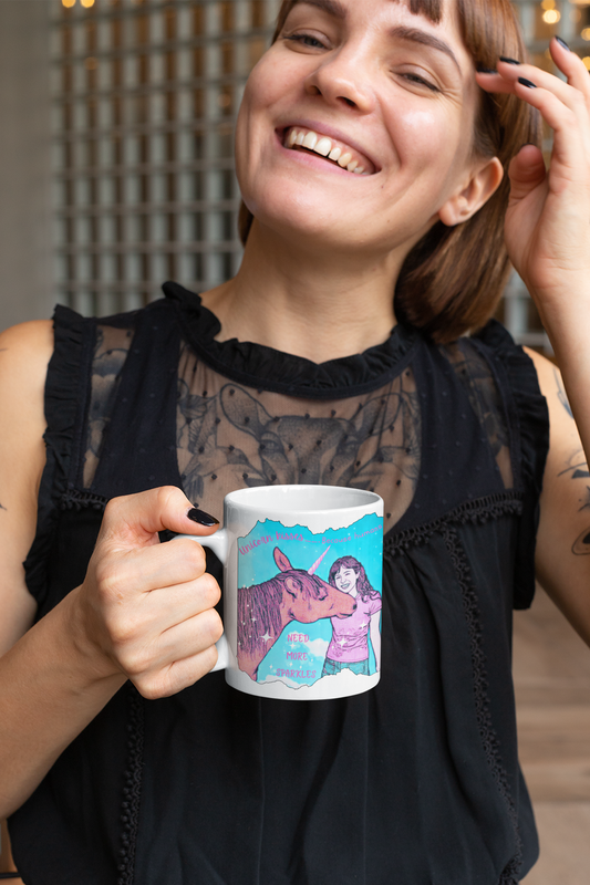 Mug-Whimsical Unicorn Kisses