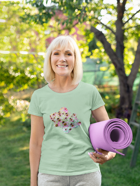Floral Bumble Bee T-Shirt – Christina's Creations