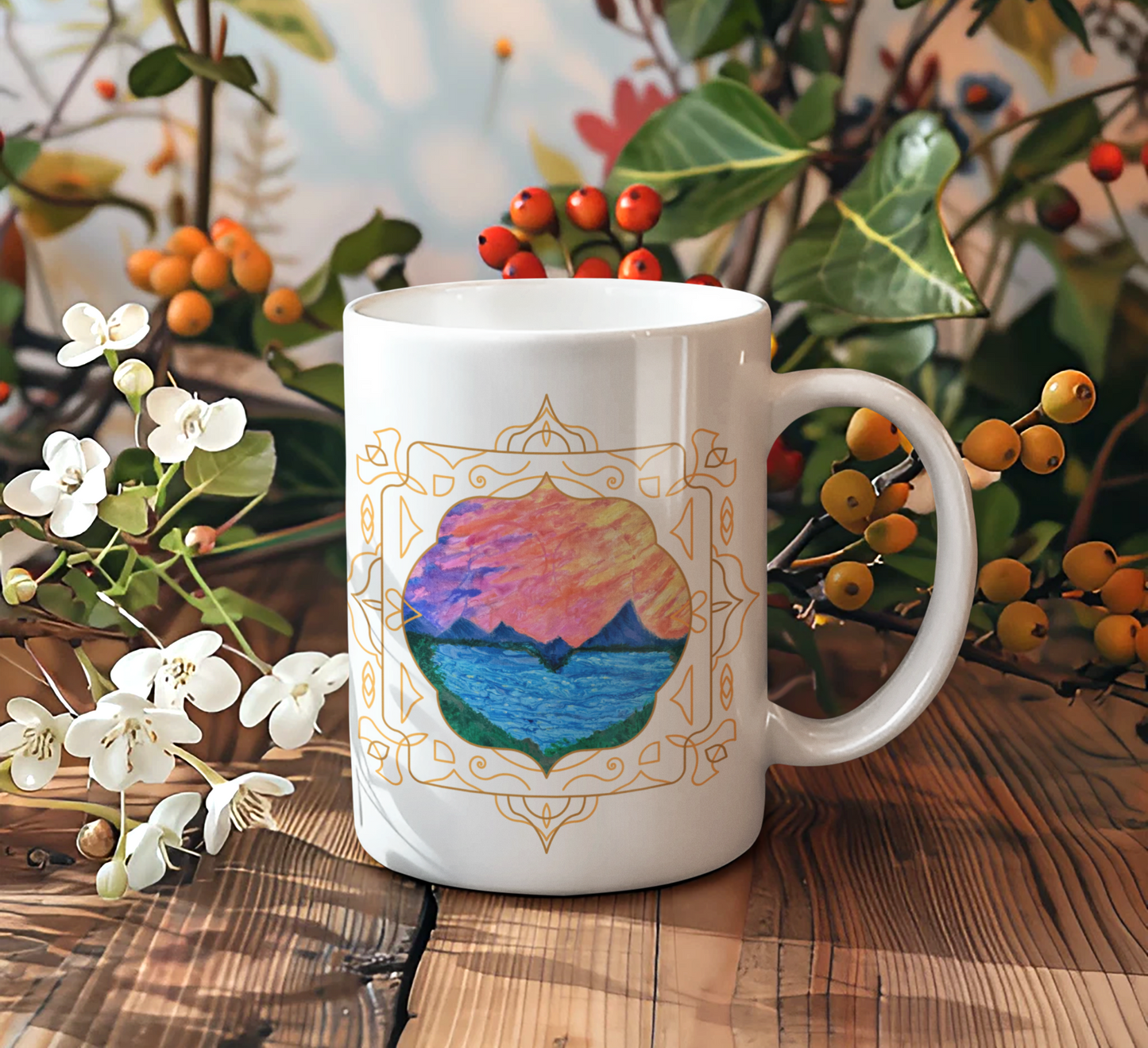 Lovers Mountain Sunrise Mug