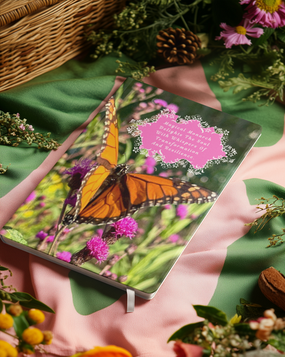 Magical Monarch Butterfly Hardcover Journal
