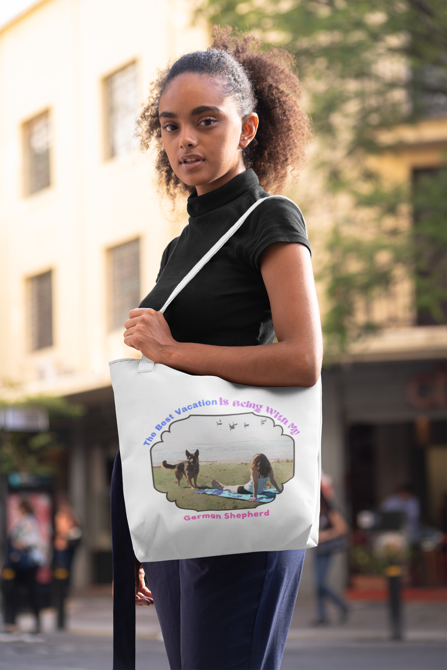 German Shepherd Lover Vacation - Tote Bag