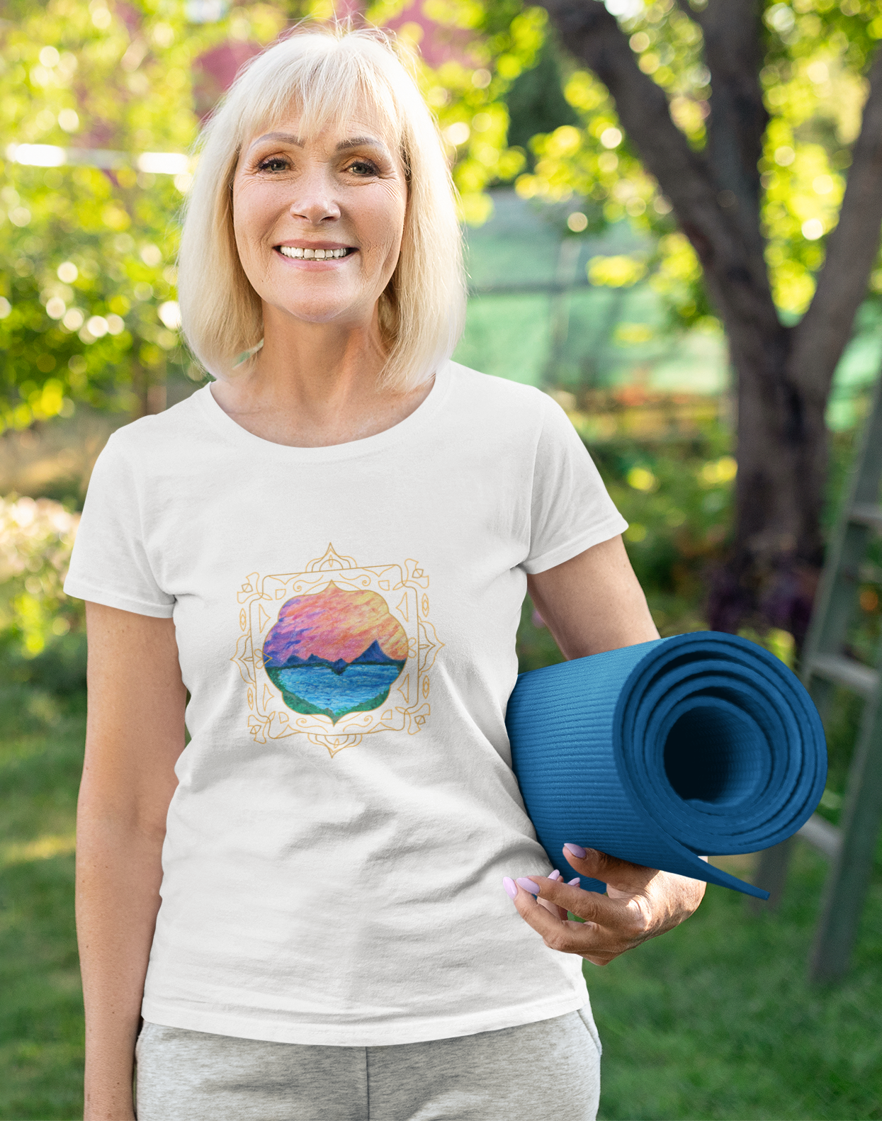 Mountain Lovers Sunrise Unisex T-Shirt