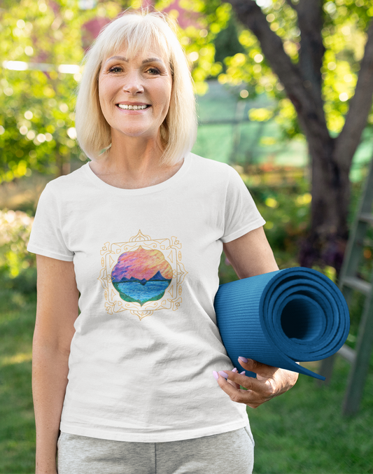 Mountain Lovers Sunrise Unisex T-Shirt